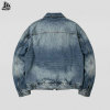 Custom Blue Washed Denim Jacket
