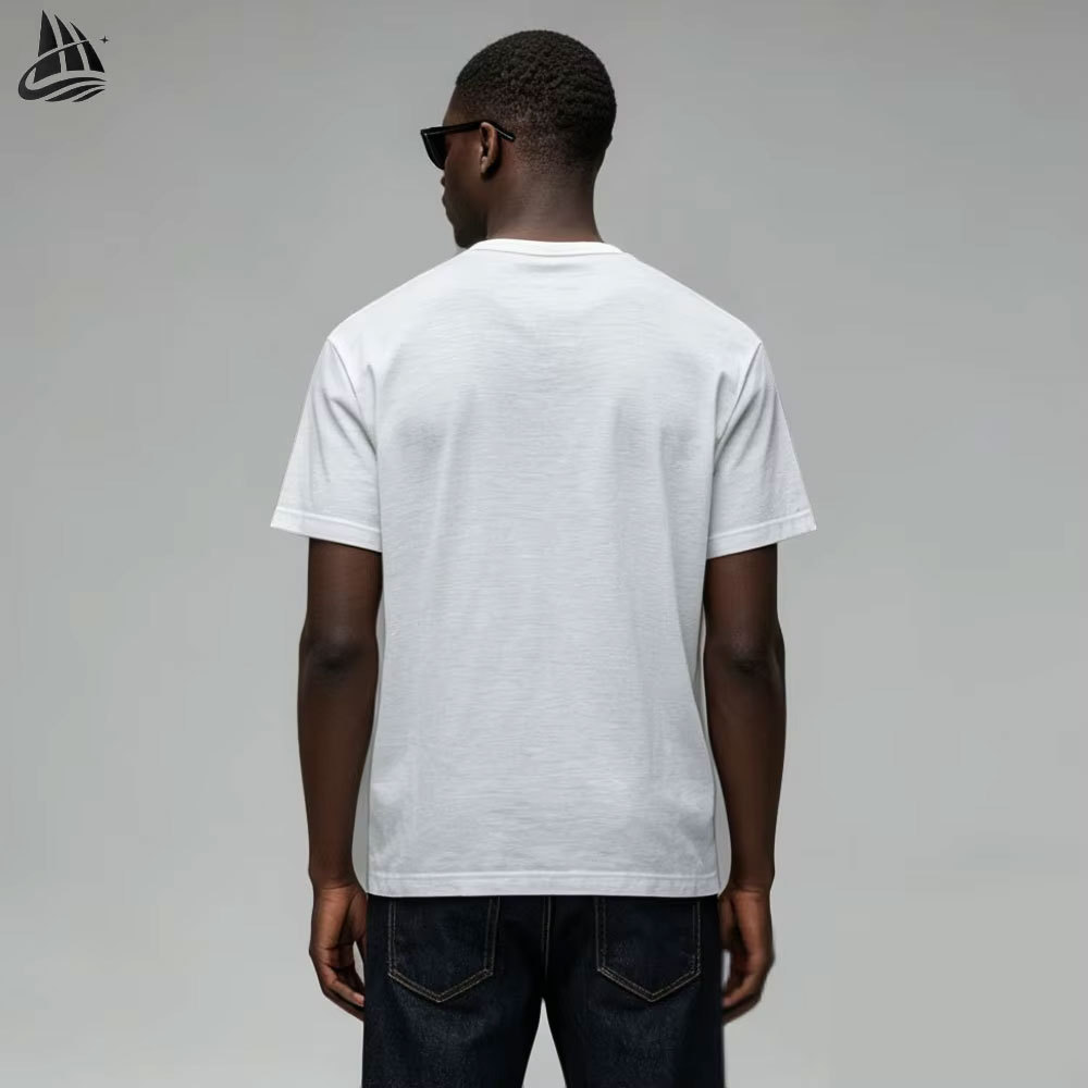 Custom Slub Cotton Lightweight T-Shirt