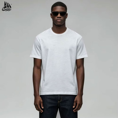 Custom Slub Cotton Lightweight T-Shirt