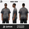 Custom Heavyweight Streetwear Boxy Cropped T-Shirt