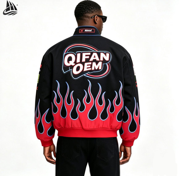 Custom Plus Size Varsity Baseball Jacket