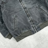 Custom Distress Washed Corduroy Work Jacket