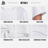 Custom Plain Oversized Rib Crewneck T-Shirt