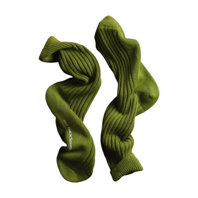 Custom Logo Ribbed Crew Socks Multi-Color Wholesale