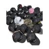 Custom Embroidered Yacht Trucker Cap Black White