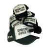DISCIPLINE OVER LUCK Gothic Embroidery Trucker Cap