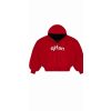 Custom Reversible Black Red Hooded Bomber Jacket Wholesale