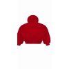 Custom Reversible Black Red Hooded Bomber Jacket Wholesale
