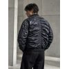 Custom Glossy Black Bomber Jacket Wholesale