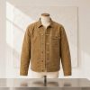 Custom Washed Canvas Trucker Jacket Wholesale
