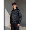 Custom Glossy Quilted Hooded Bomber Jacket Wholesale
