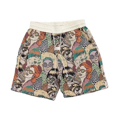 Custom Pop Art Print Relaxed Shorts Wholesale