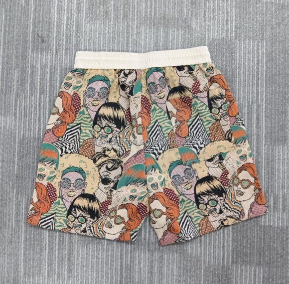 Custom Pop Art Print Relaxed Shorts Wholesale
