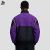 Custom Color-Block Varsity Bomber Jacket with 77 Patch Wholesale