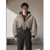 Custom Washed Oversized Hooded Bomber Jacket Wholesale