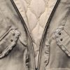 Custom Washed Olive Hooded Utility Jacket with Patch Pockets Wholesale