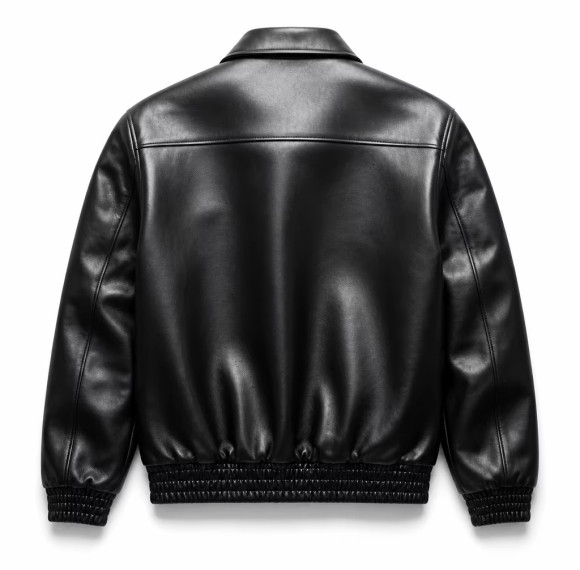 Vintage Embossed PU Leather Moto Jacket