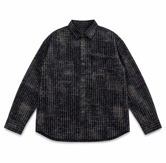 Custom Tie Dyed Corduroy Overshirt