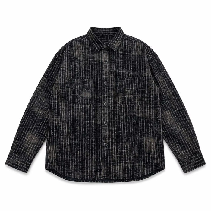 Custom Tie Dyed Corduroy Overshirt