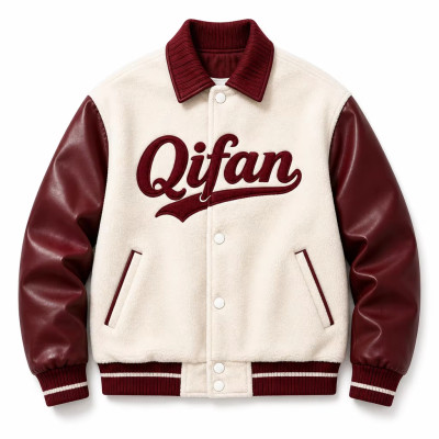 Custom Chenille Embroidery Varsity Jacket