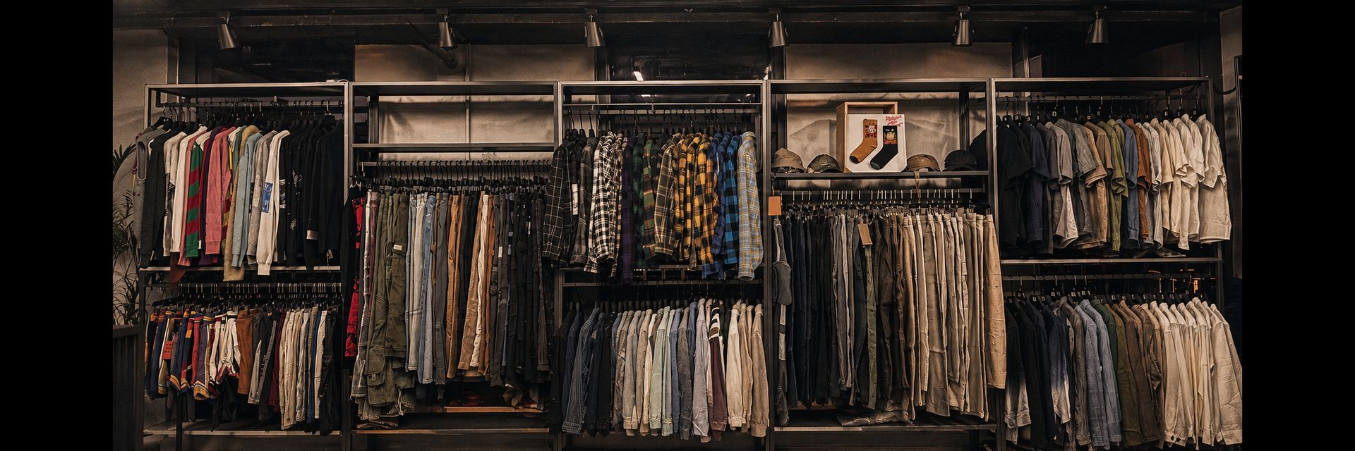 INFULLSAIL apparel display for brand collections