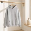Custom Oversized Light Grey Hoodie Wholesale