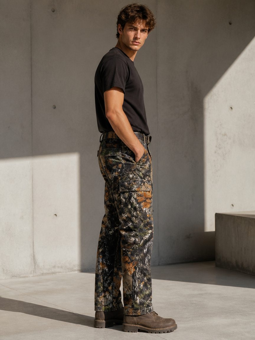 Custom Camo Utility Pants Wholesale wholesale