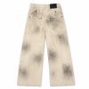 Custom Washed Wide-Leg Utility Pants Wholesale