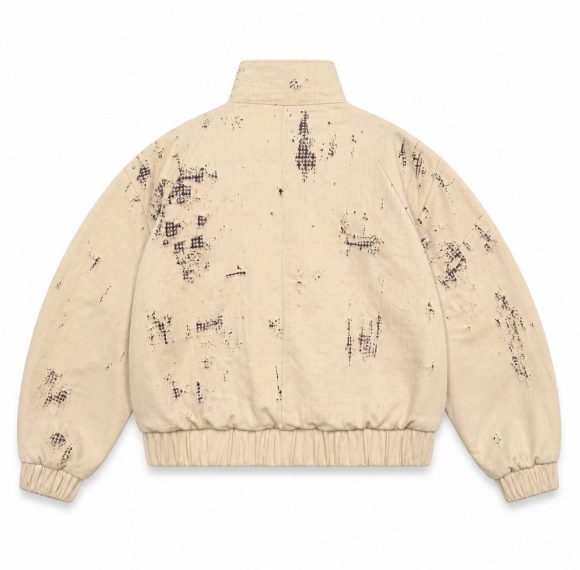 Custom Splatter Print Bomber Jacket Wholesale
