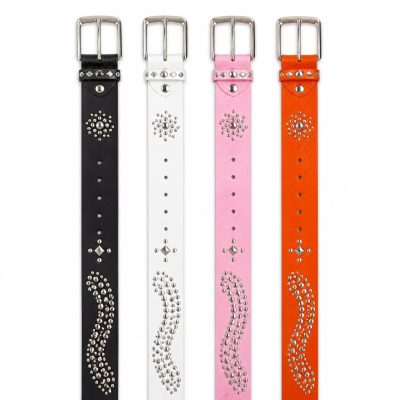 Custom Star Studded Leather Belt Wholesale