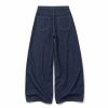 Custom Pleated Wide-Leg Jeans Wholesale