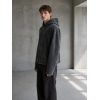 Custom Distressed Hooded Zip Jacket Wholesale