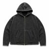 Custom Distressed Hooded Zip Jacket Wholesale