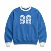 Custom Blue 88 Crewneck Sweatshirt Wholesale