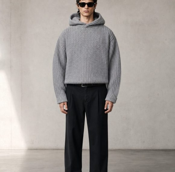 Custom Ribbed Cropped Hoodie Wholesale