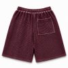 Custom Waffle Knit Sweat Shorts Wholesale