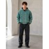 Custom Teal Hooded Utility Jacket Wholesale