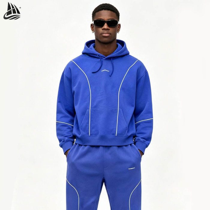 Custom Two-Piece Tracksuit Set Wholesale