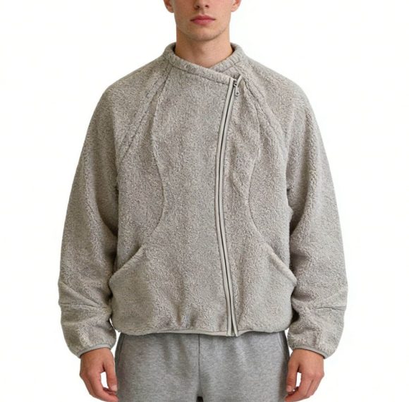 Custom Cropped Fleece Jacket Wholesale