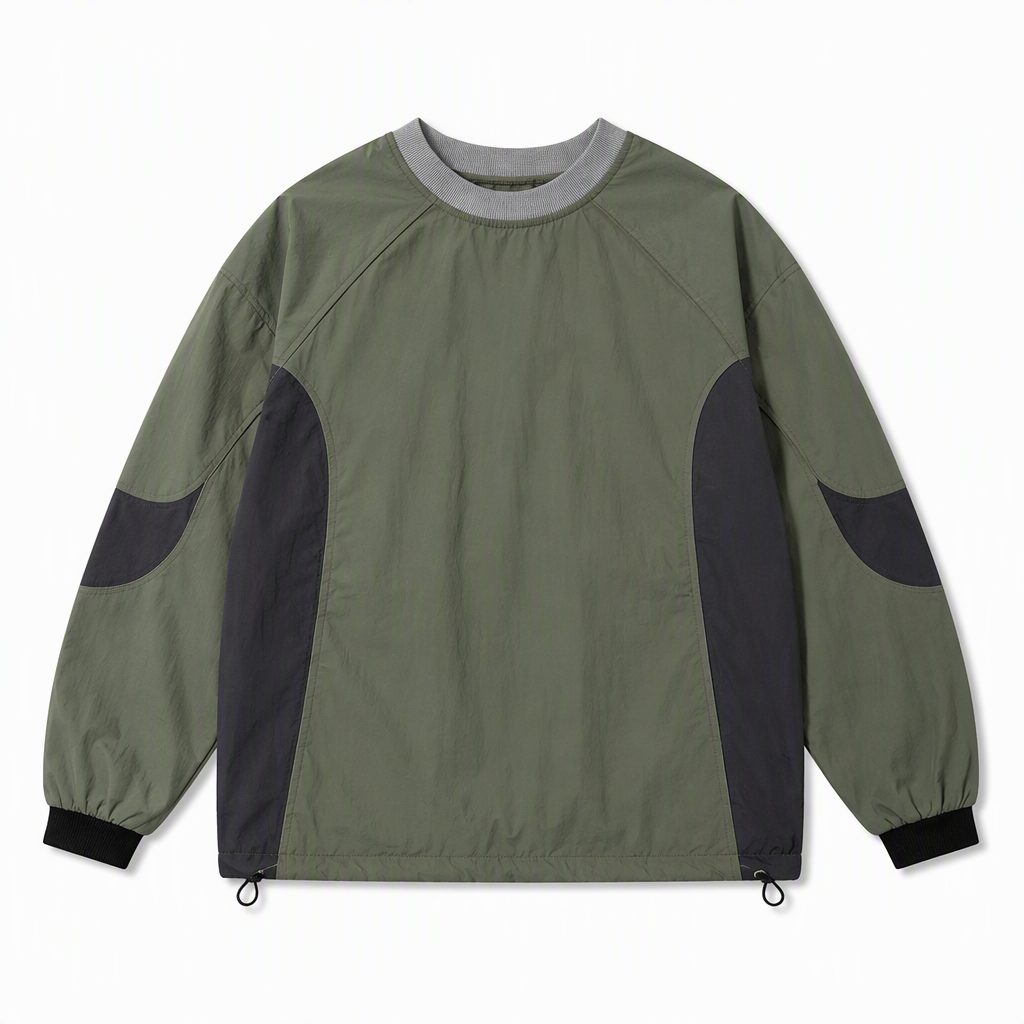 Custom Color-Block Sweatshirt from the INFULLSAIL streetwear range