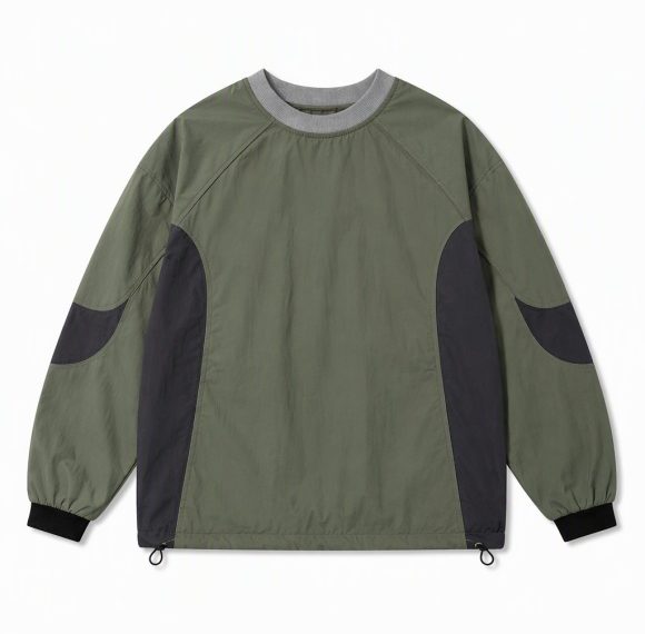 Custom Color-Block Sweatshirt Wholesale