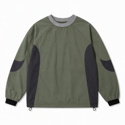 Custom Color-Block Sweatshirt Wholesale