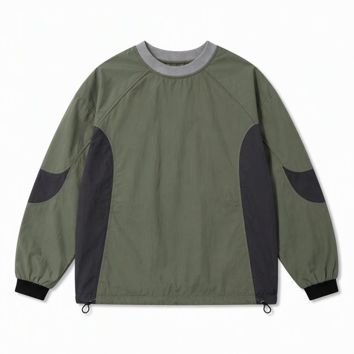 Custom Color-Block Sweatshirt Wholesale