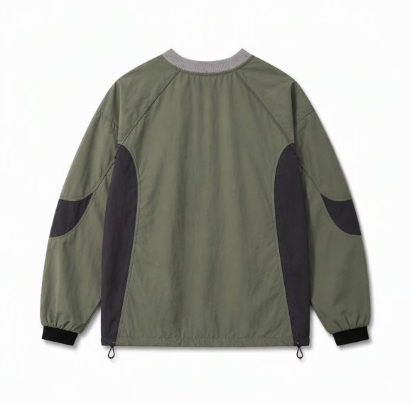 Custom Color-Block Sweatshirt Wholesale