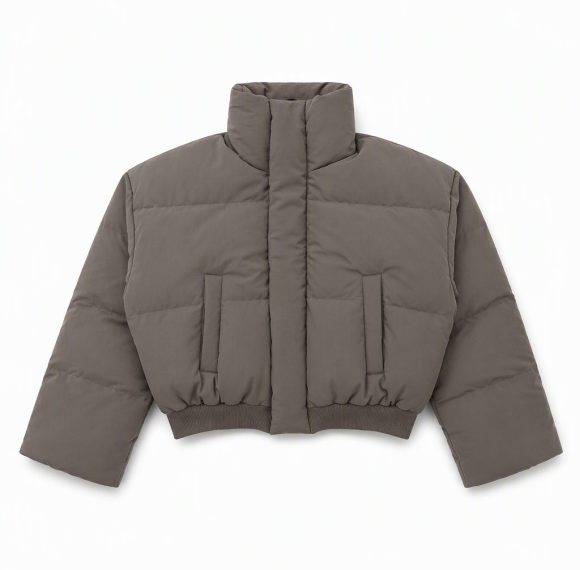 Custom Cropped Padded Jacket Wholesale