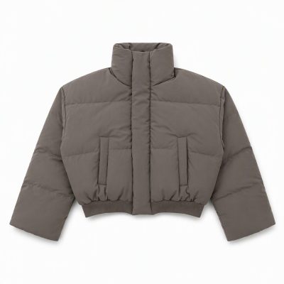 Custom Cropped Padded Jacket Wholesale
