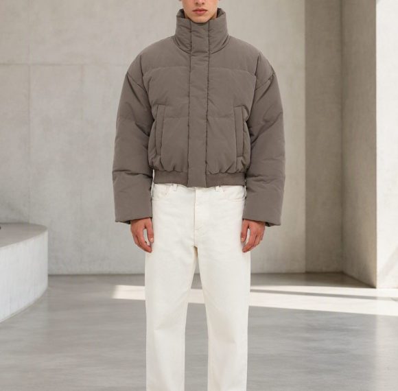 Custom Cropped Padded Jacket Wholesale