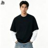 Custom Layered Long Sleeve T-Shirt Wholesale