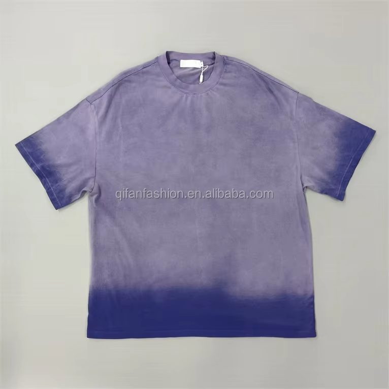 Custom Ombre Gradient Short Sleeve T-Shirt Wholesale wholesale