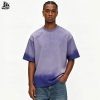 Custom Ombre Gradient Short Sleeve T-Shirt Wholesale